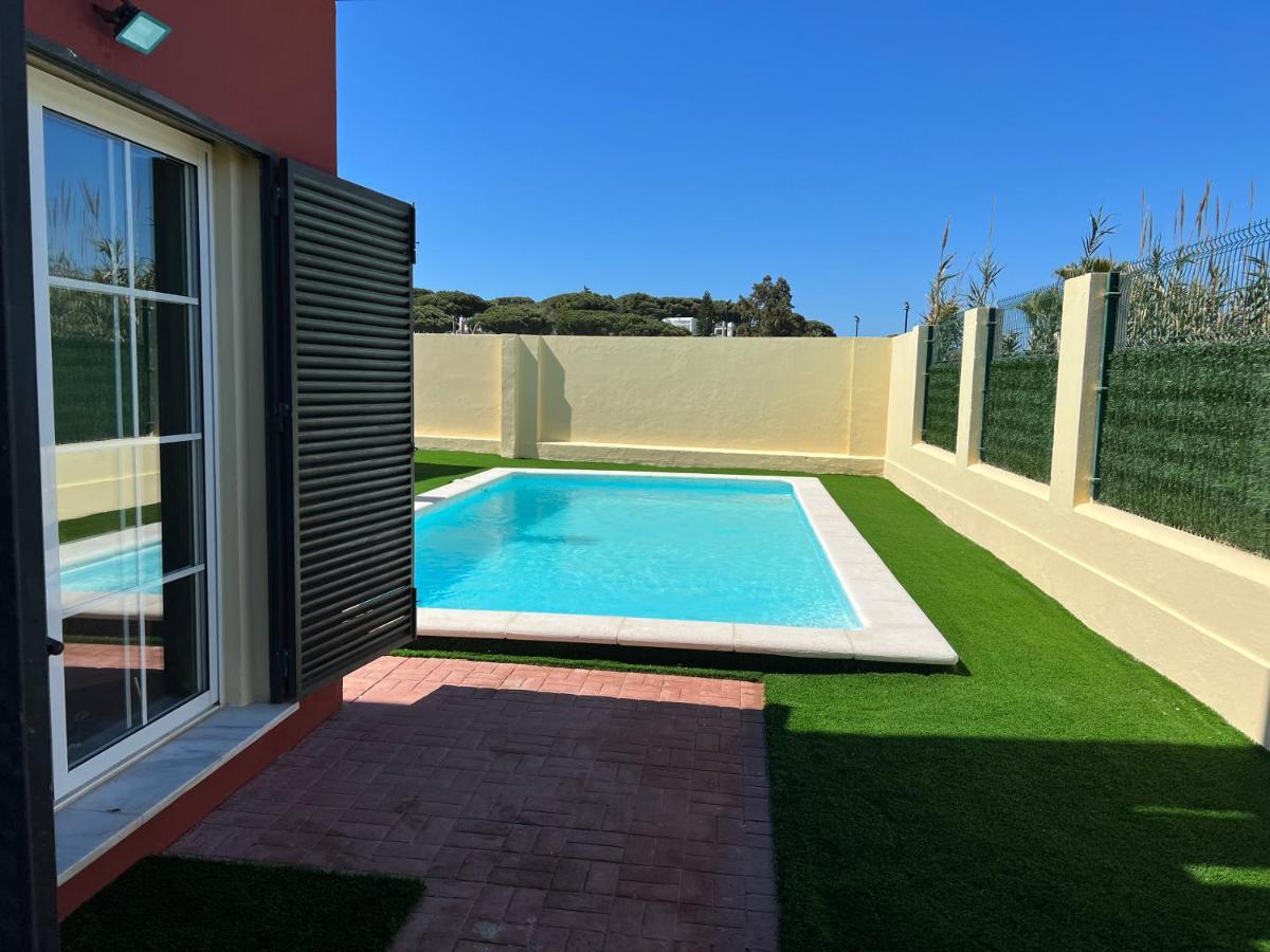 Casa Piscina Playa Barrosa Delfin 6 Villa Chiclana de la Frontera Eksteriør billede